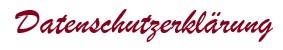 Datenschutz