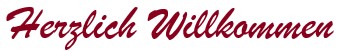 Herzlich Willkommen